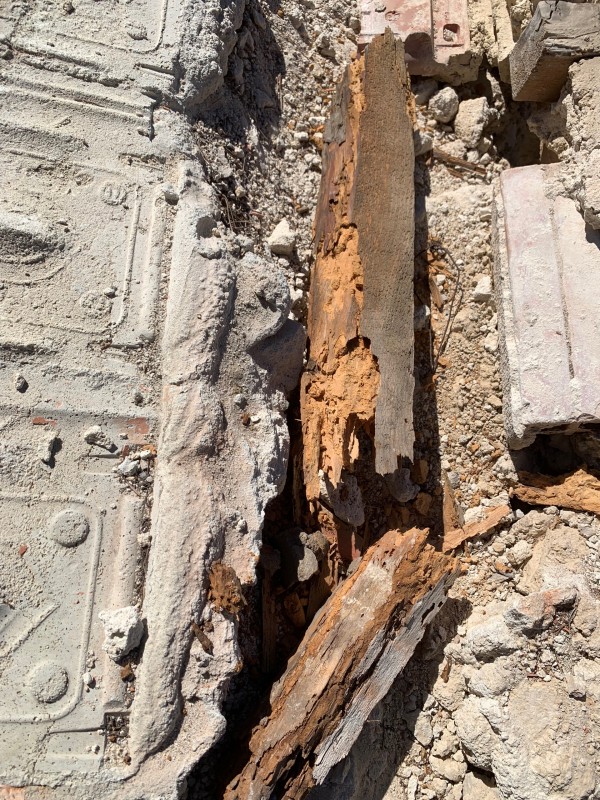 Changement de charpente suite à attaque de capricornes et termites à saint mandrier sur mer 83430