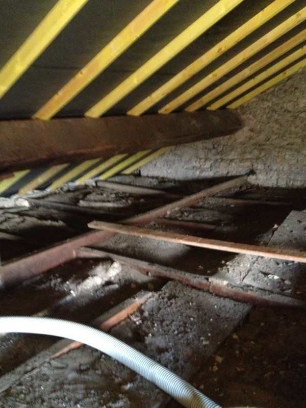 pose de chevrons sur charpente bois