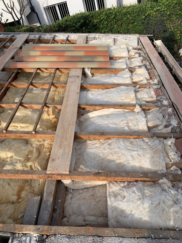 Réfection toiture pst Marseille 13012, suite à la dépose de la couverture en tuile redland