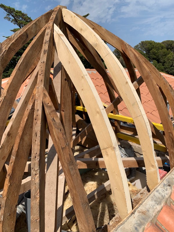 Réfection d’une toiture en shingle Sur la presqu’île de Giens à Hyères les palmiers 83 400