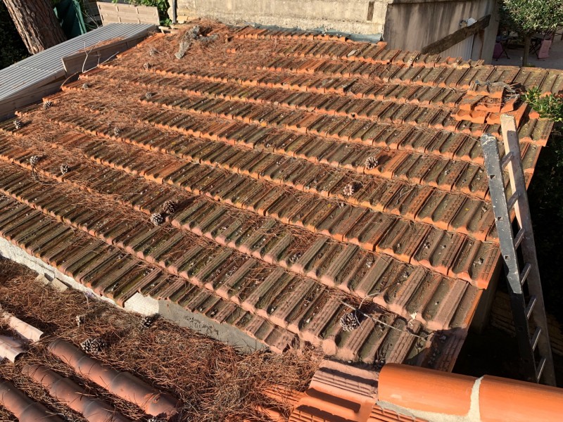 Toiture tuile plate de Marseille Chatelaincouvreurs