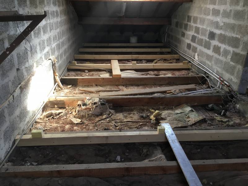 Faire isoler ses combles pour en faire une pièce à vivre dans une villa au Castellet