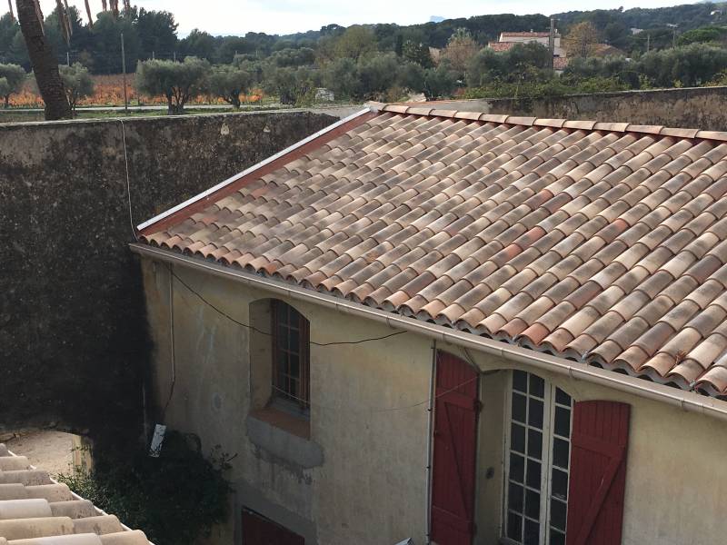 toiture à l'ancienne provencale toulon