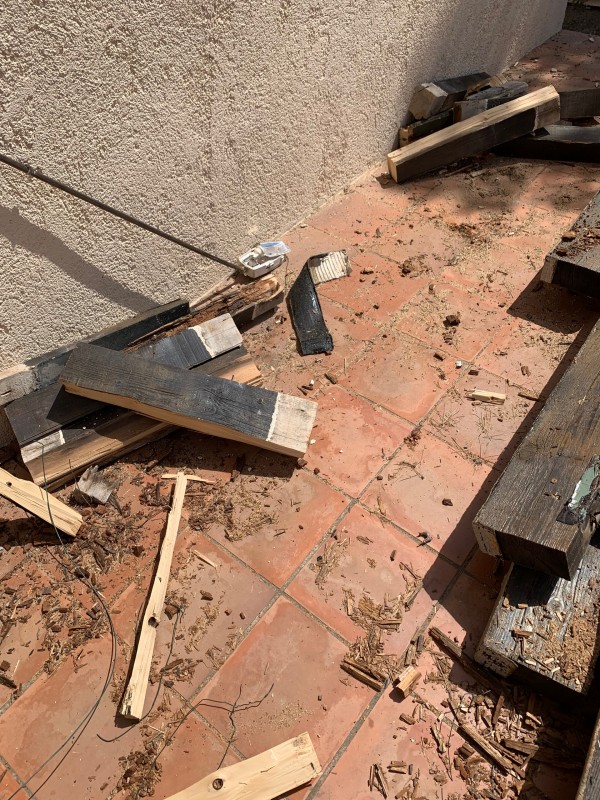 Traitement contre les fourmis Charpentière sur charpente bois à Toulon dans le Var