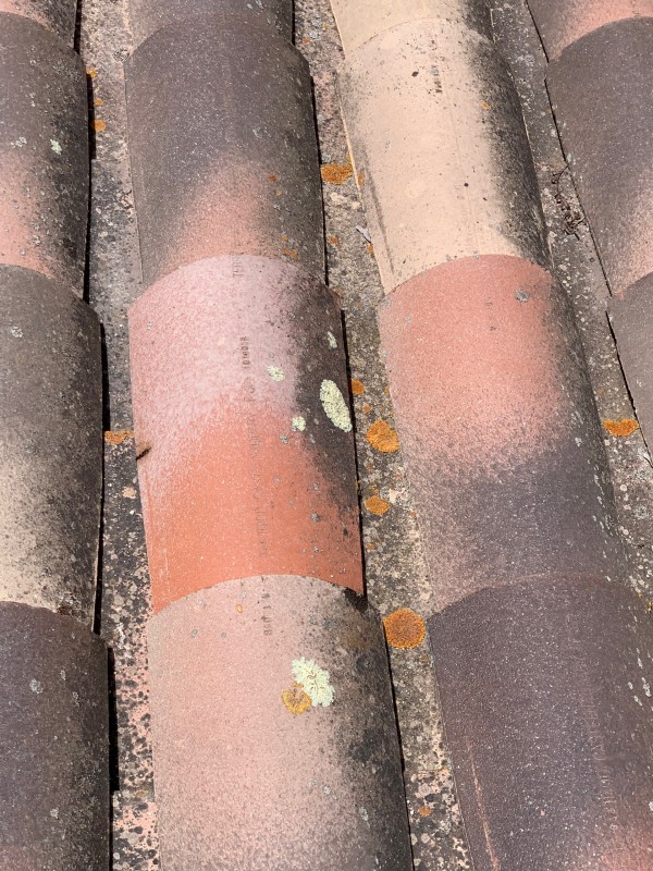 Nettoyage de toiture tuile canal provençale à Toulon dans le Var