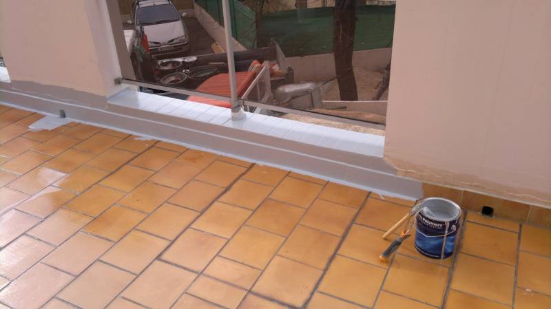 résine liquide sur toiture terrasse